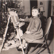Sherry at age four